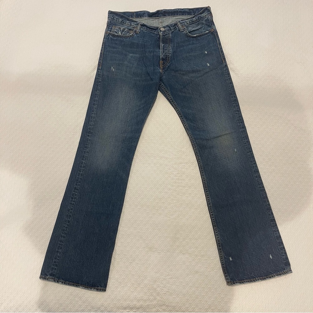 Men’s Ruehl No. 925 Bootcut Jeans Dark Wash 34/32